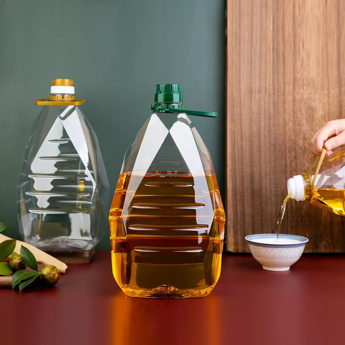 Oil bottles